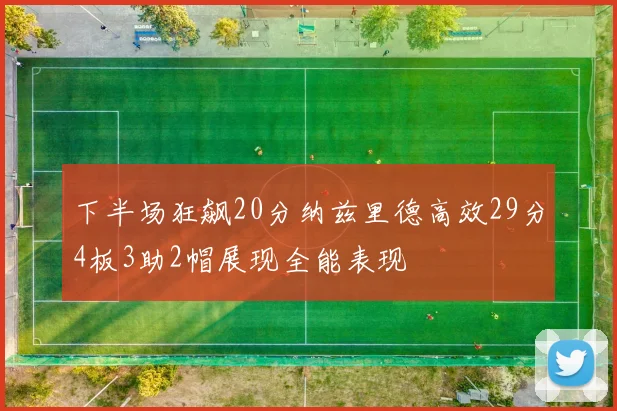 下半场狂飙20分纳兹里德高效29分4板3助2帽展现全能表现